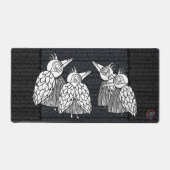 鳥たちの集会 デスクマット (正面)