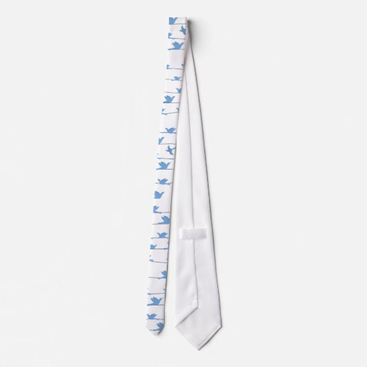 鳥たち ネクタイ (裏面)