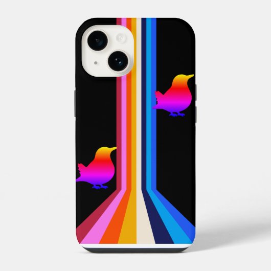 鳥たち iPhoneケース (裏面)