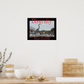 鳥だけでなく、多様性 ポスター (キッチン)