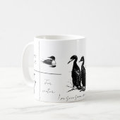 鳥って変なのを見てきた コーヒーマグカップ (正面左)