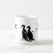 鳥って変なのを見てきた コーヒーマグカップ (中央)