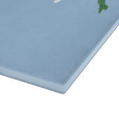 鳥とさくらんぼの花大原小村 カッティングボード (角)