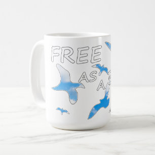 鳥として無料2 Mug コーヒーマグカップ