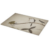 鳥との中国ので伝統的なインク絵画 カッティングボード (角)