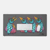 鳥との会話 デスクマット (キーボード&マウス)