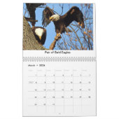 鳥とアヒルのカレンダー カレンダー (3月 2026)