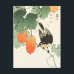 鳥とカーキ絵画ズby大原小村 ポストカード<br><div class="desc">鳥とカーキ(1900-1930)絵画大原小村</div>