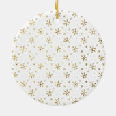 鳥とギフトブルー介護者ラウンドオーナメント セラミックオーナメント (裏面)