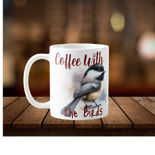 鳥とコーヒー コーヒーマグカップ