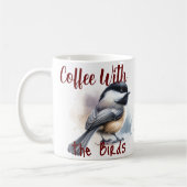 鳥とコーヒー コーヒーマグカップ (左)