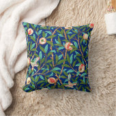 鳥とザクロ クッション (ブランケット)