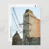 鳥とタルサのダウンタウン ポストカード (正面/裏面)