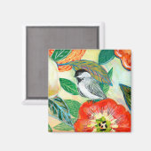 鳥とバターファイルNo 8 マグネット (正面/裏面)