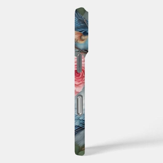 鳥とバラiPhone 16 Proケース Case-Mate iPhoneケース (裏面 / 右)