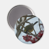 鳥とベリー マグネット (正面/裏面)