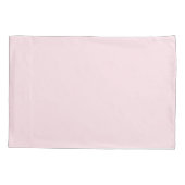 鳥とモダン美しいピンク |ピラロケース 枕カバー (裏面)