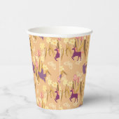 鳥とユニコーンon春草原 紙コップ (右)