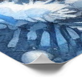 鳥と冬の風景20 ポスター (角)