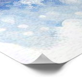 鳥と冬の風景23 ポスター (角)