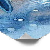 鳥と冬の風景27 ポスター (角)