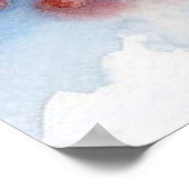 鳥と冬の風景31 ポスター (角)