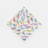 鳥と動物のナプキン スタンダードランチョンナプキン (角)