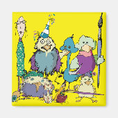 鳥と友人 マグネット (正面)