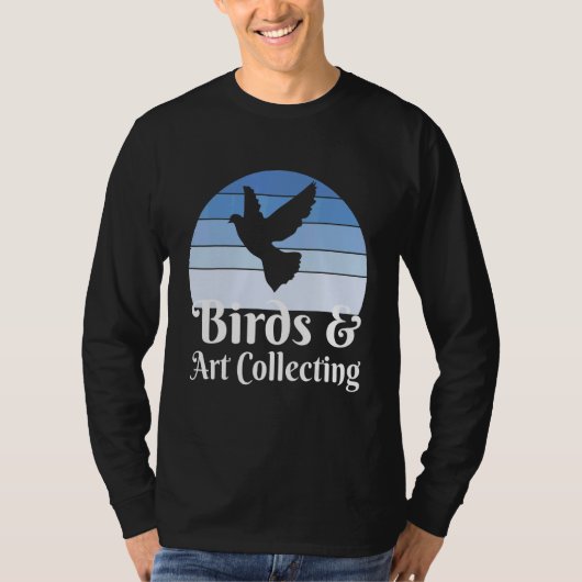 鳥と収集 Tシャツ (正面)