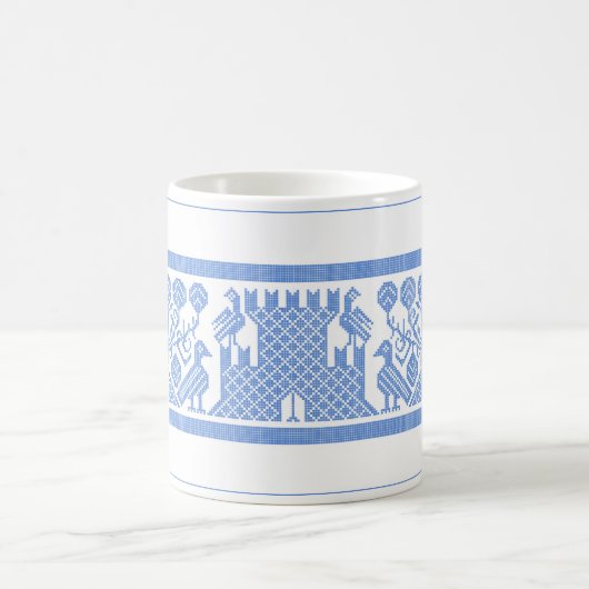鳥と城コーヒーマグ コーヒーマグカップ (中央)