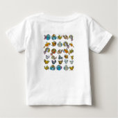 鳥と小鳥 ベビーTシャツ (裏面)