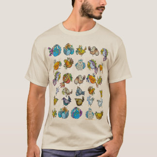 鳥と小鳥 Tシャツ