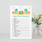 鳥と巣のベビー単語スクランブルゲーム (スタンド正面)