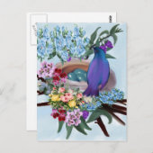 鳥と巣 ポストカード (正面/裏面)