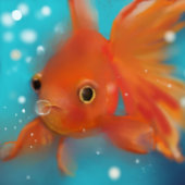 鳥と抽象芸術の子猫 ランバークッション