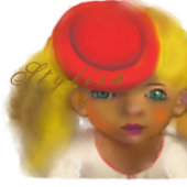 鳥と抽象芸術の子猫 ランバークッション