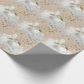 鳥と星のラップ紙 ラッピングペーパー (角)