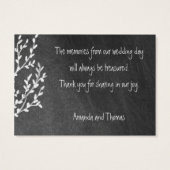 鳥と木感謝していよ (裏面)