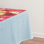 鳥と果実のプリント テーブルクロス (インサイチュ)