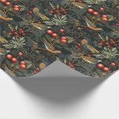 鳥と果実 ラッピングペーパー (角)
