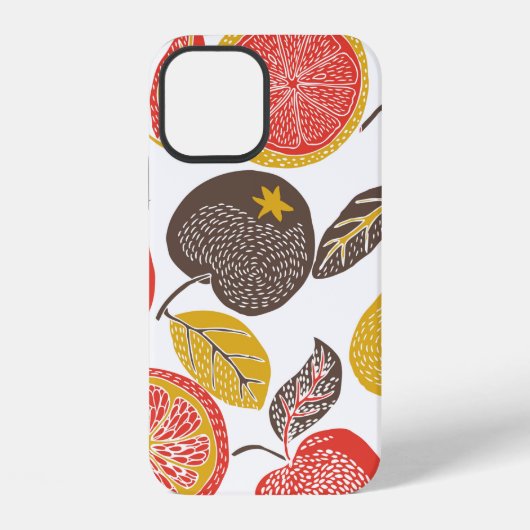 鳥と果物の庭 iPhoneケース (裏面)