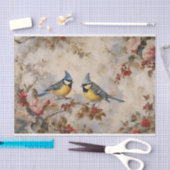 鳥と枝の分離 薄葉紙 (クラフト)