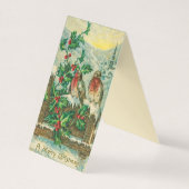 『鳥と柊の実』 (正面)