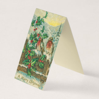 『鳥と柊の実』