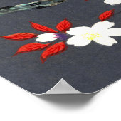 鳥と桜 バクフ・オオノ 1949 ポスター (角)