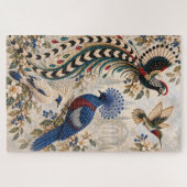 鳥と植物のジグソーパズル ジグソーパズル (横)