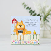 鳥と猫の写真家実在家跡新築 カード (スタンド正面)