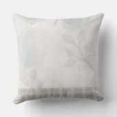 鳥と紅葉の秋こんにちは クッション (裏面)