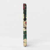鳥と素朴ポインセチアのクリスマスパターン(13) Case-Mate iPhoneケース (裏面/左)