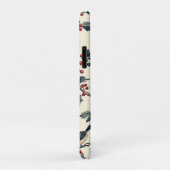 鳥と素朴ポインセチアのクリスマスパターン(18) Case-Mate iPhoneケース (裏面/右)